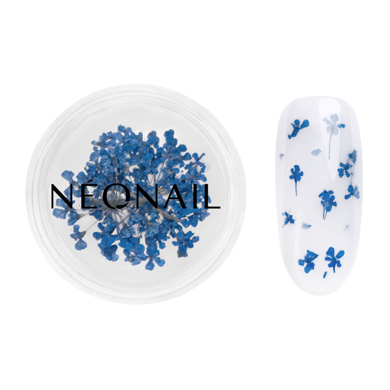 Decorazione Floreale per Unghie 04 Navy